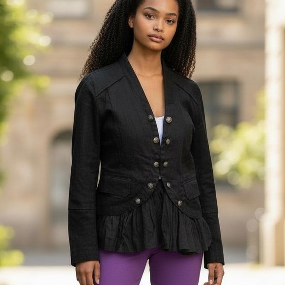 Jolt Jackets & Blazers - JOLT Black cotton jacket size M​​